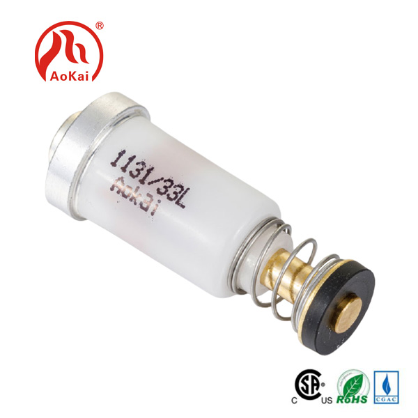 Gaaska Solenoid Magnetic Valve ee Aaladda Badbaadada Flameout